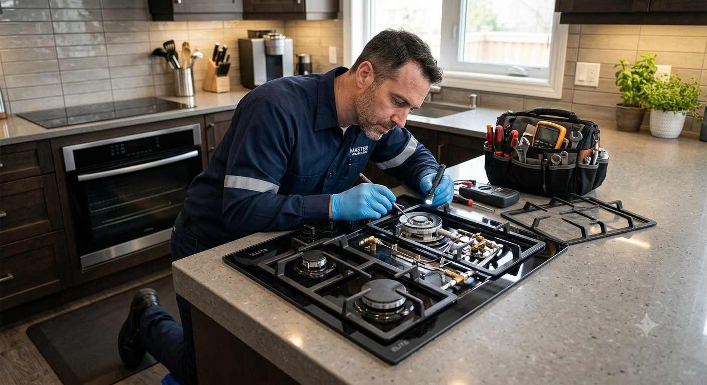 Industrial cooking range repair for hotels and cafes